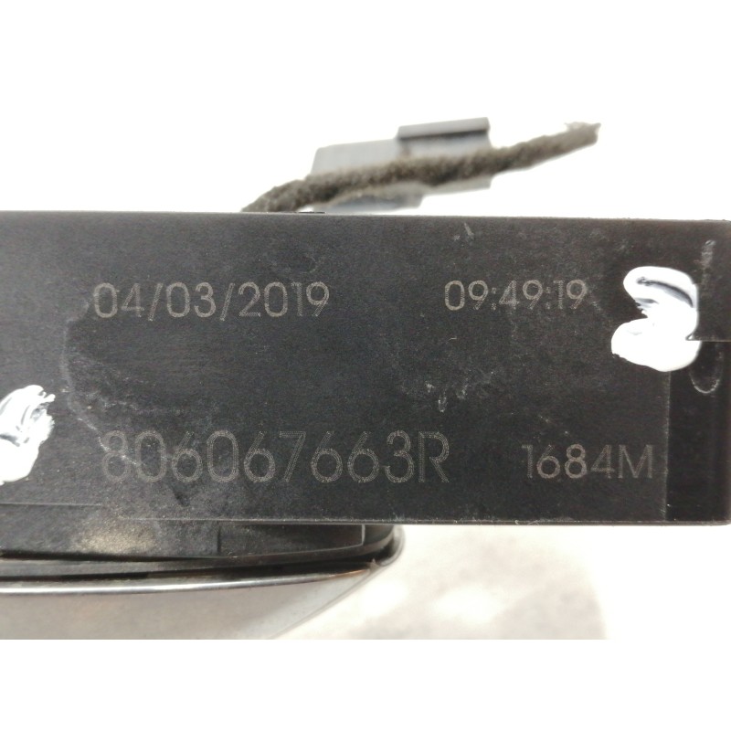 Recambio de maneta exterior trasera derecha para renault megane iv berlina 5p limited referencia OEM IAM 806067663R  