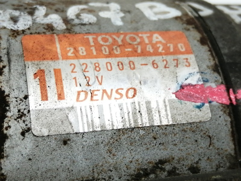 Recambio de motor arranque para toyota rav 4 (a2) 2.0 16v cat referencia OEM IAM 2280006273  