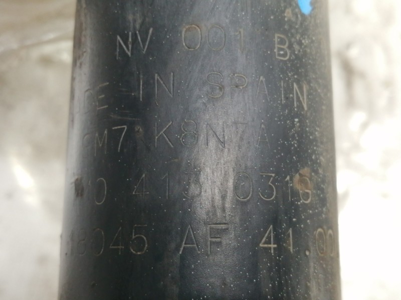 Recambio de amortiguador delantero izquierdo para ford galaxy (vy) ghia referencia OEM IAM 7M0413031G  