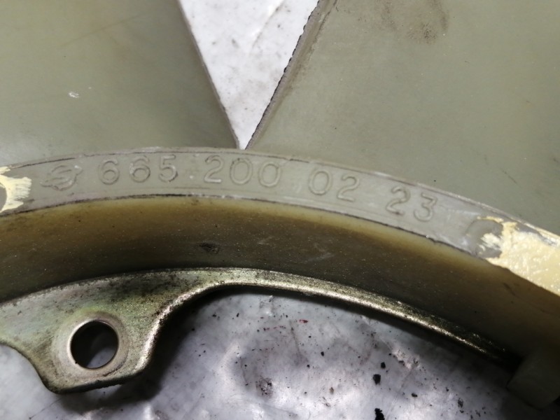 Recambio de ventilador viscoso motor para ssangyong kyron 200 xdi limited referencia OEM IAM 6652000223  