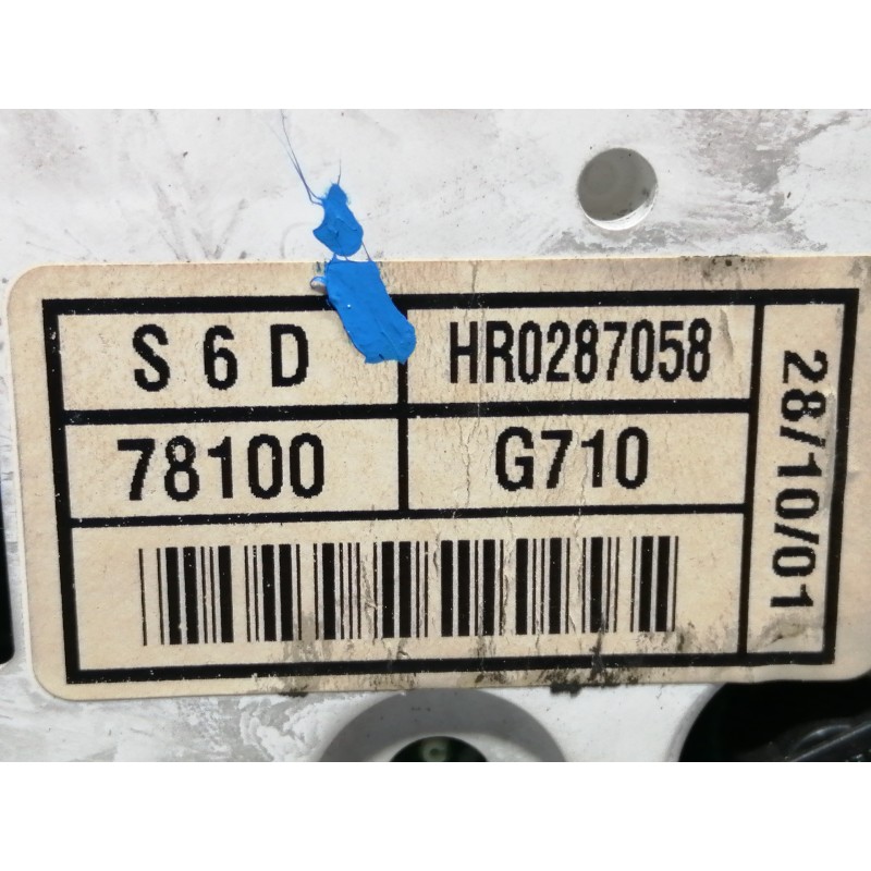 Recambio de cuadro instrumentos para honda civic berlina 3 (ep1/2) 1.6 vtec cat (d 16 v 1) referencia OEM IAM HR0287058  