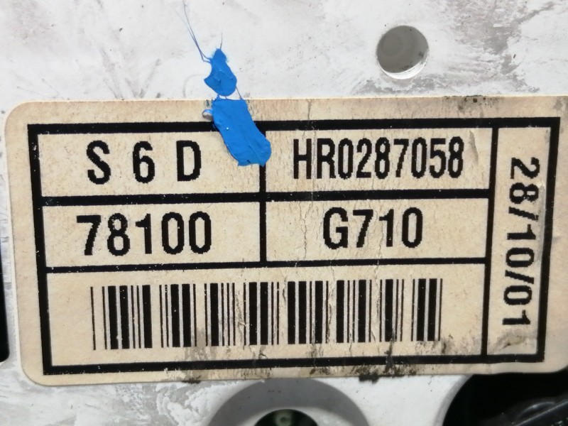 Recambio de cuadro instrumentos para honda civic berlina 3 (ep1/2) 1.6 vtec cat (d 16 v 1) referencia OEM IAM HR0287058  