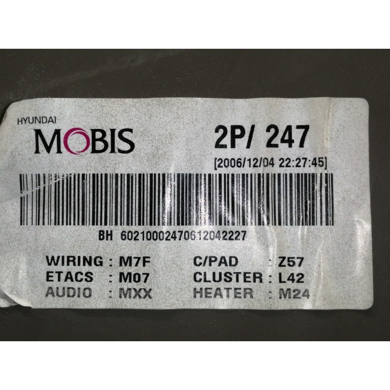 Recambio de guantera para hyundai tucson (jm) 2.0 crdi comfort (4wd) referencia OEM IAM 845112E000  