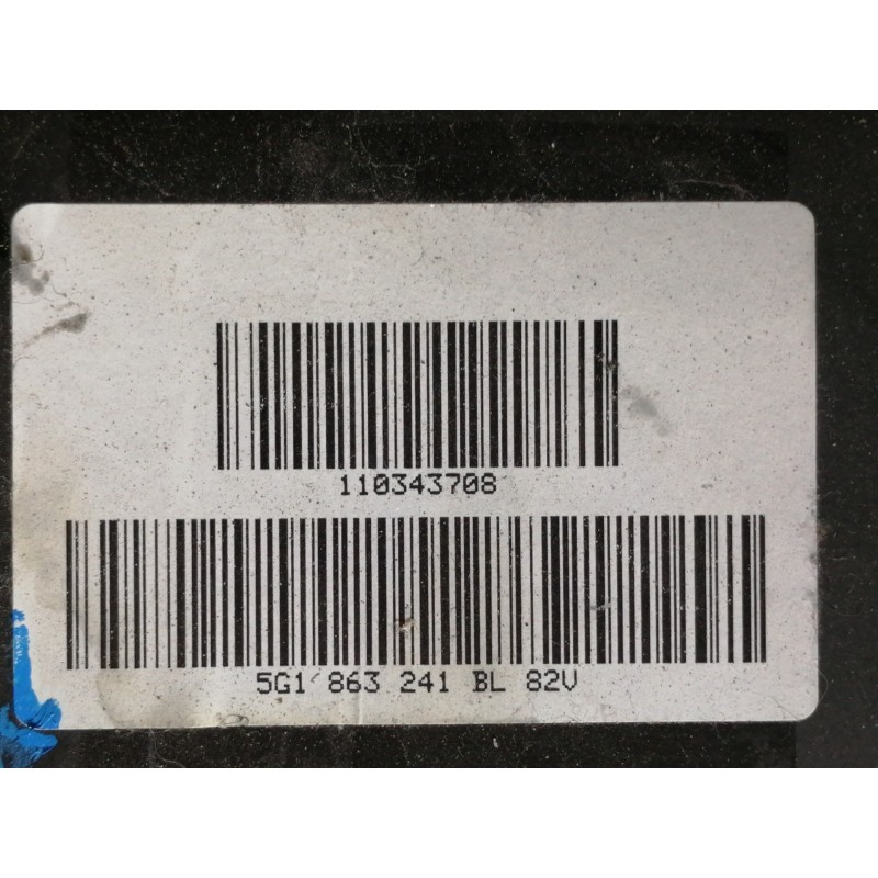 Recambio de apoyabrazos central para volkswagen golf vii lim. (bq1) advance referencia OEM IAM 5G1863241BL  