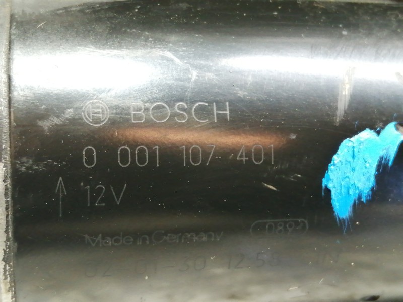 Recambio de motor arranque para opel vectra b berlina comfort referencia OEM IAM 0001107401  