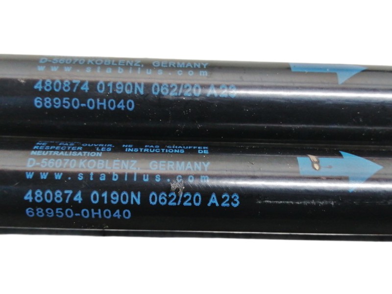 Recambio de amortiguadores maletero / porton para citroën c1 airscape shine referencia OEM IAM 689500H040  