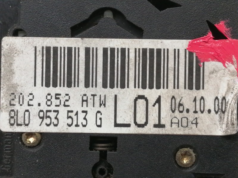 Recambio de mando intermitentes para ford galaxy (vy) ghia referencia OEM IAM 8L0953513G 202852ATW 286058BH1 