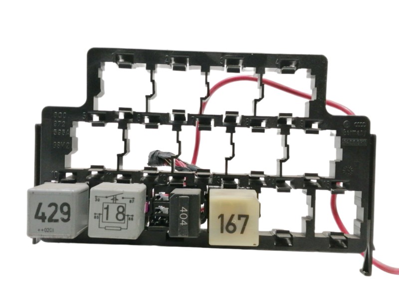 Recambio de caja reles / fusibles para volkswagen polo (9n1) conceptline referencia OEM IAM 6Q0972595A  