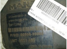 Recambio de abs para hyundai accent (lc) gl 4p referencia OEM IAM 0295625000 372AAB1D104 5890025402 2