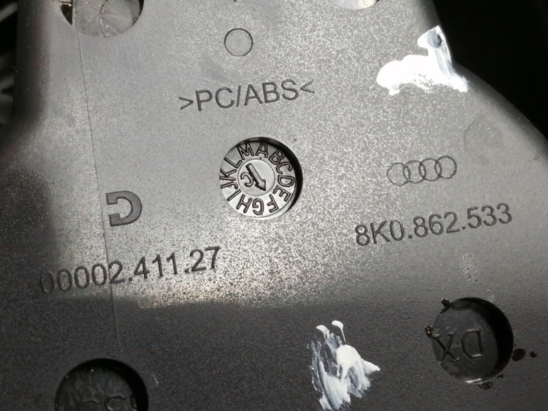 Recambio de apoyabrazos central para audi a5 coupe (8t) 1.8 16v tfsi referencia OEM IAM 8K0862533  