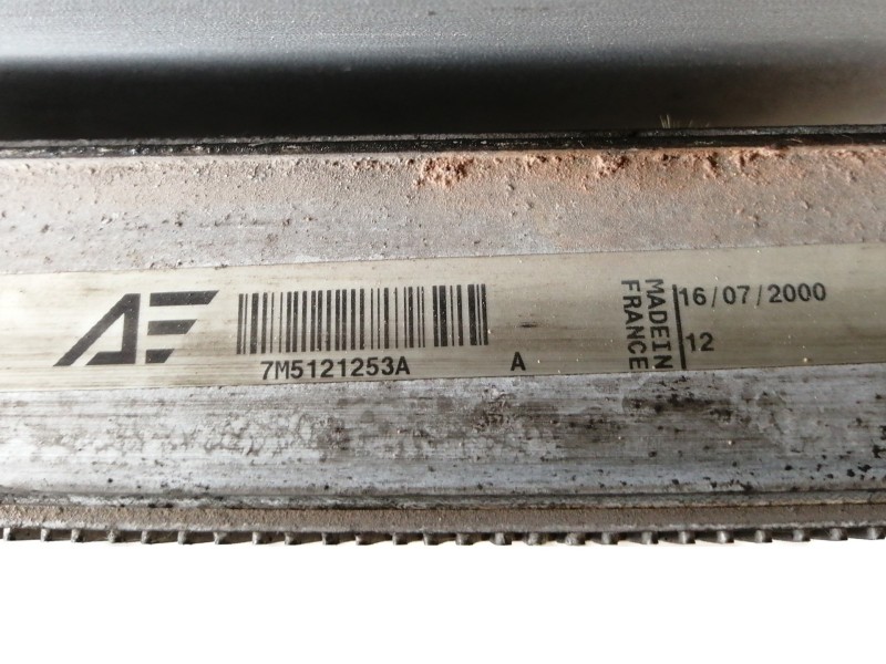 Recambio de radiador agua para ford galaxy (vy) ghia referencia OEM IAM 7M5121253A  