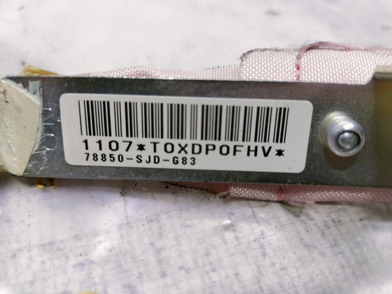 Recambio de airbag cortina delantero izquierdo para honda fr-v (be) 2.2 ctdi comfort referencia OEM IAM 78850SJDG83 1025490PQ 