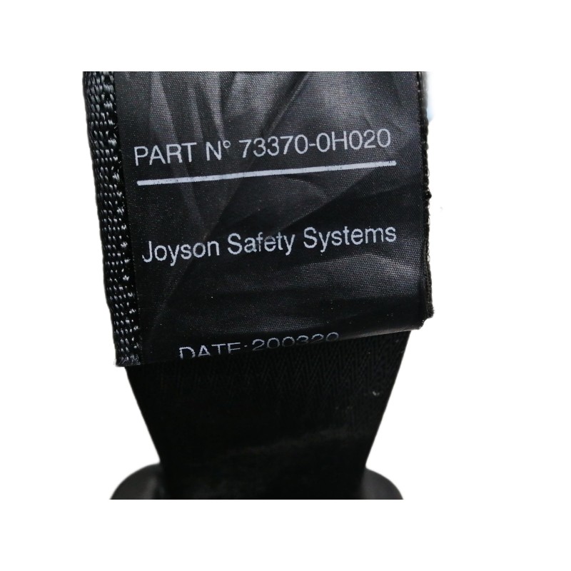 Recambio de cinturon seguridad trasero izquierdo para citroën c1 airscape shine referencia OEM IAM 733700H020  