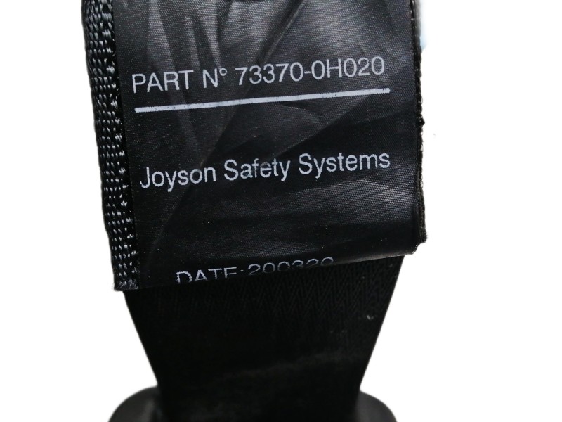 Recambio de cinturon seguridad trasero izquierdo para citroën c1 airscape shine referencia OEM IAM 733700H020  