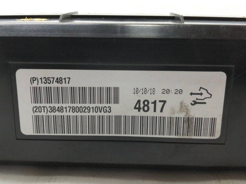 Recambio de modulo electronico para opel insignia sports tourer 2.0 16v cdti referencia OEM IAM 13574817 3848178002910VG3 