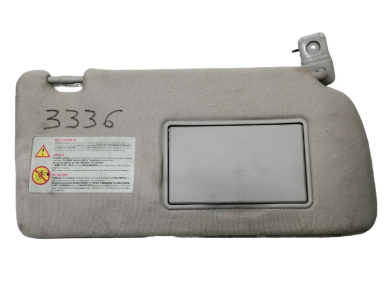 Recambio de parasol derecho para nissan pathfinder (r51) 2.5 dci le referencia OEM IAM 964004X30B  