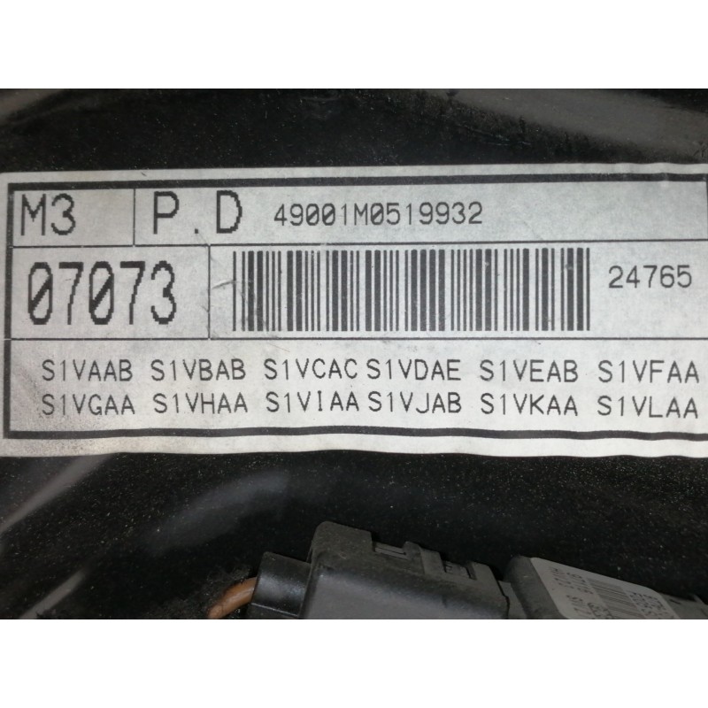 Recambio de elevalunas trasero derecho para seat leon (1m1) stella referencia OEM IAM 1J4959812C 101482202 1716428 49001M0519932