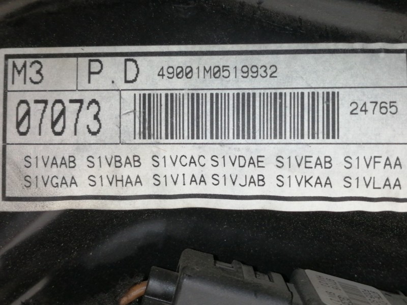 Recambio de elevalunas trasero derecho para seat leon (1m1) stella referencia OEM IAM 1J4959812C 101482202 1716428 49001M0519932
