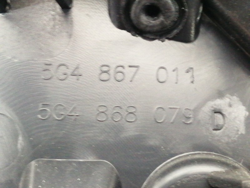 Recambio de guarnecido puerta delantera izquierda para volkswagen golf vii lim. (bq1) advance referencia OEM IAM 5G4867011 5G486