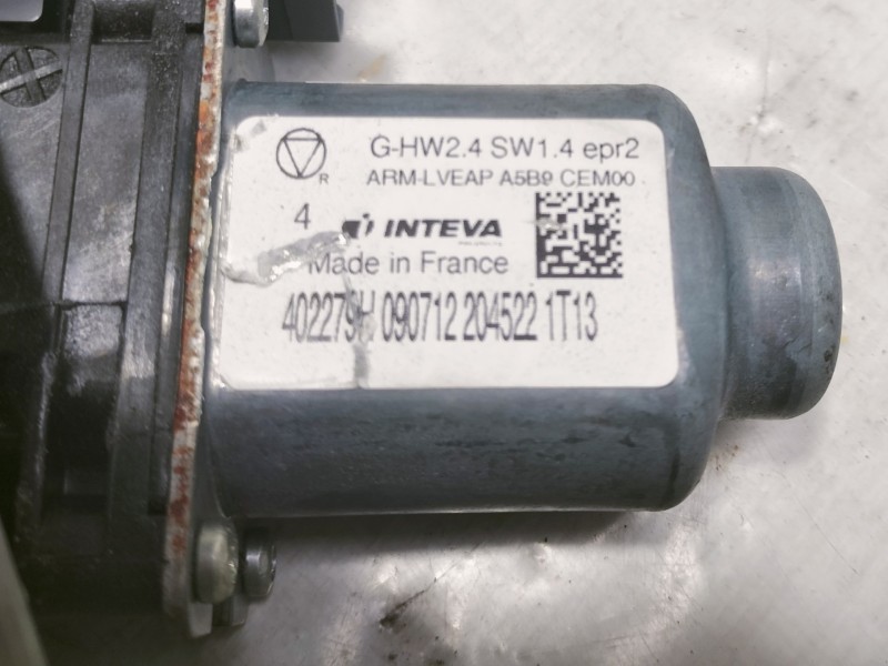 Recambio de elevalunas trasero derecho para citroën c4 lim. collection referencia OEM IAM 9802523180 402279H 0907122045221T13 