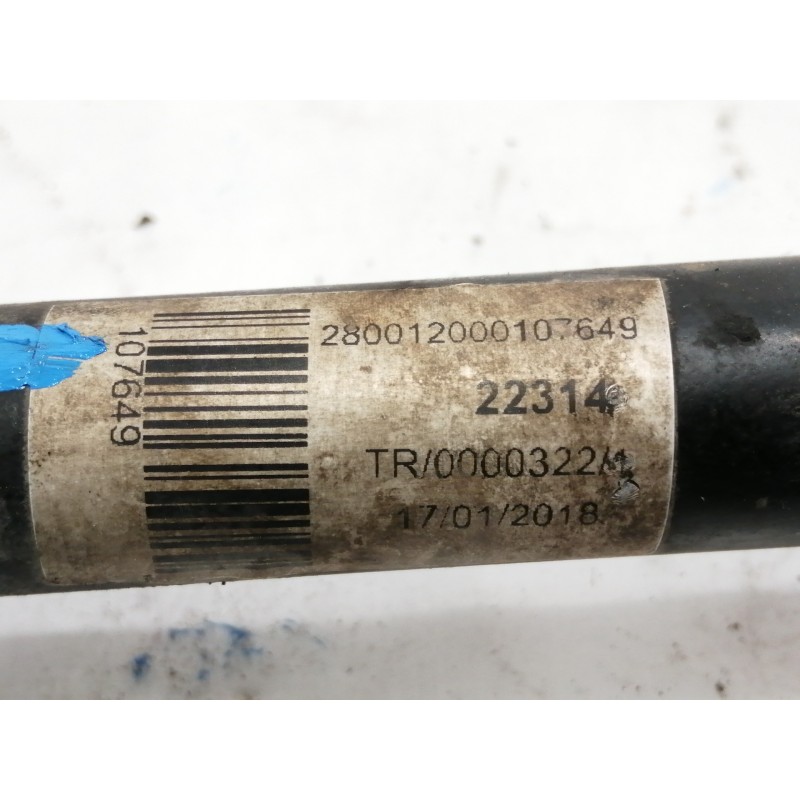 Recambio de transmision delantera izquierda para skoda felicia combi ( 795) glx referencia OEM IAM 280012000107649  