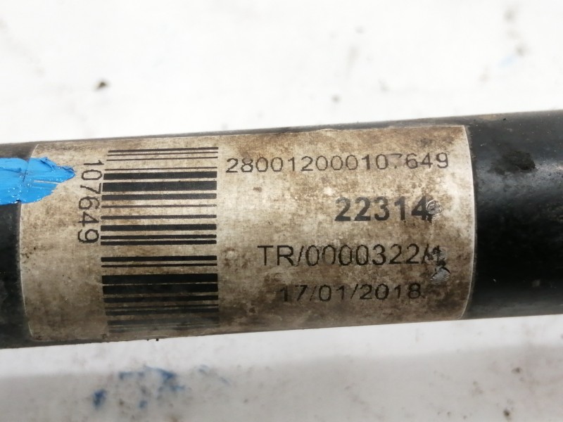 Recambio de transmision delantera izquierda para skoda felicia combi ( 795) glx referencia OEM IAM 280012000107649  