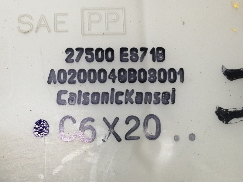 Recambio de mando calefaccion / aire acondicionado para nissan x-trail (t30) comfort referencia OEM IAM 27500ES71B  