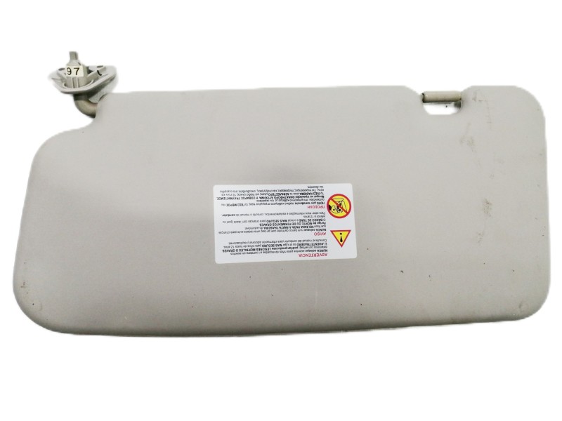 Recambio de parasol derecho para nissan x-trail (t30) comfort referencia OEM IAM   