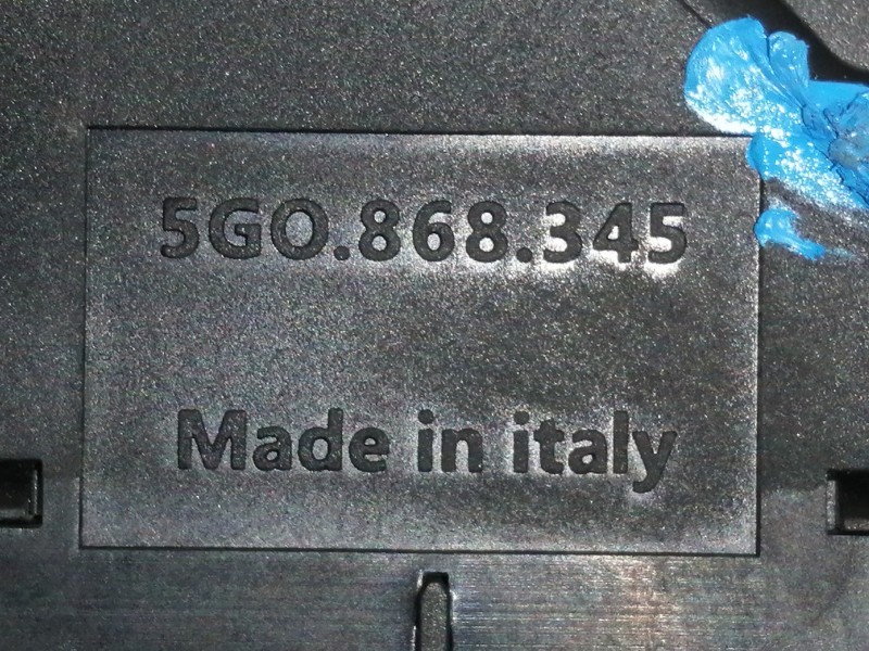 Recambio de mando elevalunas trasero derecho para volkswagen golf vii lim. (bq1) advance referencia OEM IAM 5G0959855M 5G0868345