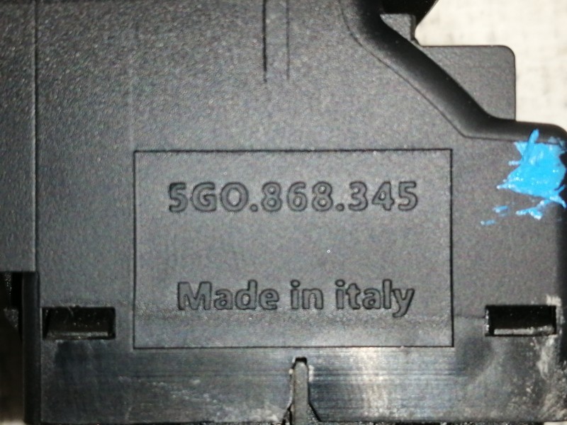 Recambio de mando elevalunas trasero izquierdo para volkswagen golf vii lim. (bq1) advance referencia OEM IAM 5G0868345 5G095985