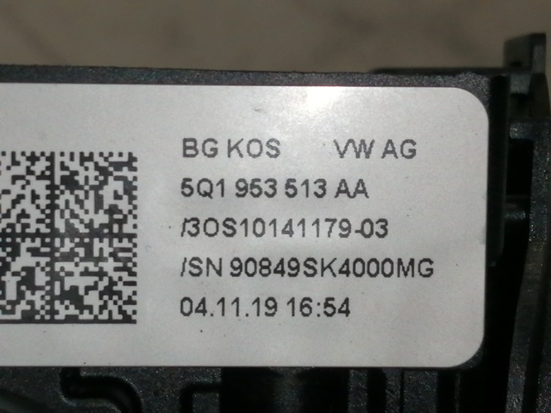 Recambio de mando multifuncion para volkswagen golf vii lim. (bq1) advance referencia OEM IAM 5Q1953507 5Q1953513AA 1014198404 