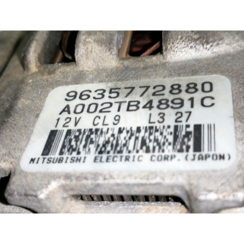 Recambio de alternador para suzuki vitara (et) 2.0 hdi referencia OEM IAM 9635772880  