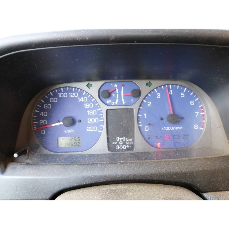 Recambio de cuadro instrumentos para mitsubishi montero pinin (h60/h70) 1800 gdi (3-ptas.) referencia OEM IAM MR381643  