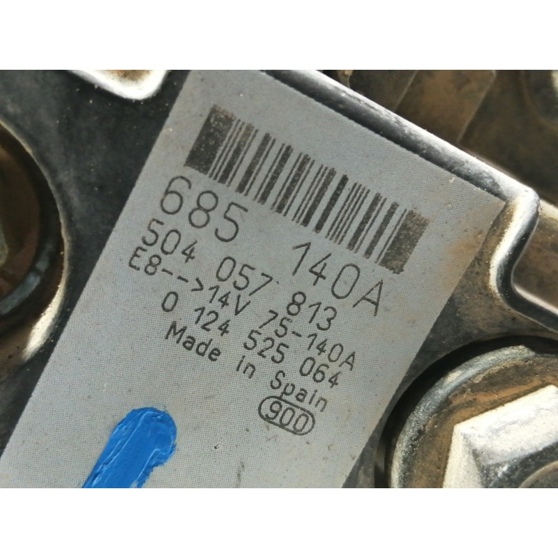 Recambio de alternador para iveco daily caja abierta / volquete referencia OEM IAM 504057813 0124525064 