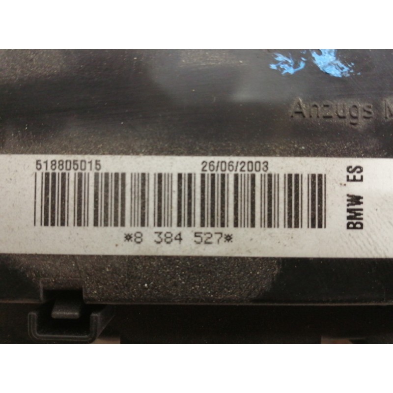 Recambio de caja reles / fusibles para bmw x5 (e53) 3.0d referencia OEM IAM 8380407 8380409 8384527 518805015 