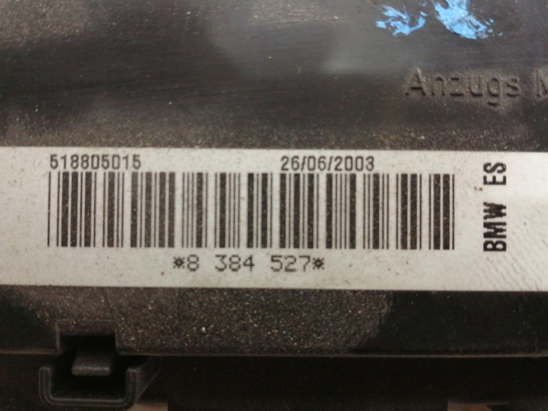 Recambio de caja reles / fusibles para bmw x5 (e53) 3.0d referencia OEM IAM 8380407 8380409 8384527 518805015 