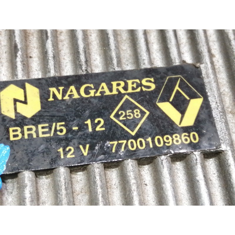 Recambio de caja precalentamiento para renault kangoo (f/kc0) authentique referencia OEM IAM 7700109860  