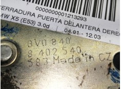 Recambio de cerradura puerta delantera derecha para bmw x5 (e53) 3.0d referencia OEM IAM 8402540 0V0840  2