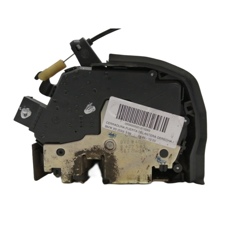 Recambio de cerradura puerta delantera derecha para bmw x5 (e53) 3.0d referencia OEM IAM 8402540 0V0840 
