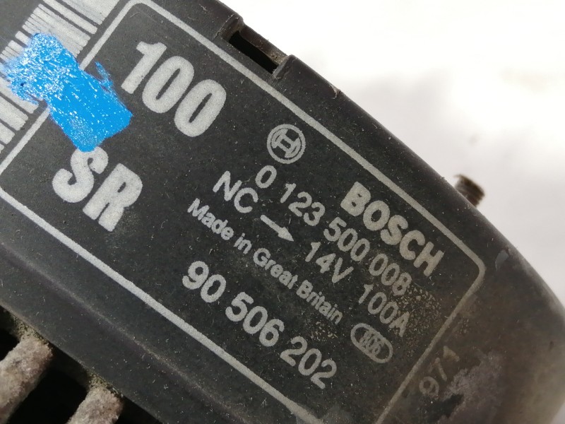 Recambio de alternador para opel frontera b sport referencia OEM IAM 90506202 0123500008 