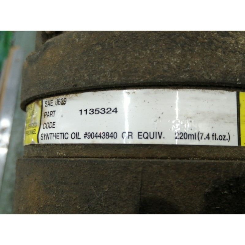 Recambio de compresor aire acondicionado para opel frontera b sport referencia OEM IAM 6560956 1135324 