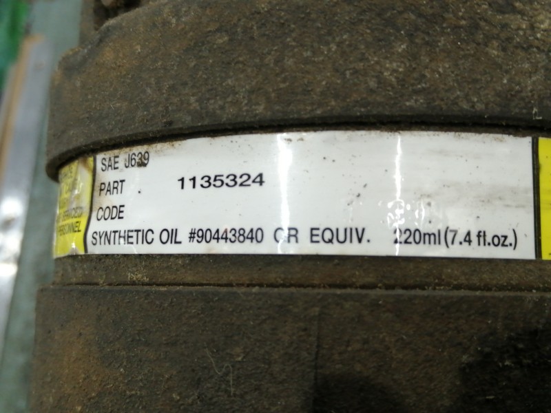 Recambio de compresor aire acondicionado para opel frontera b sport referencia OEM IAM 6560956 1135324 