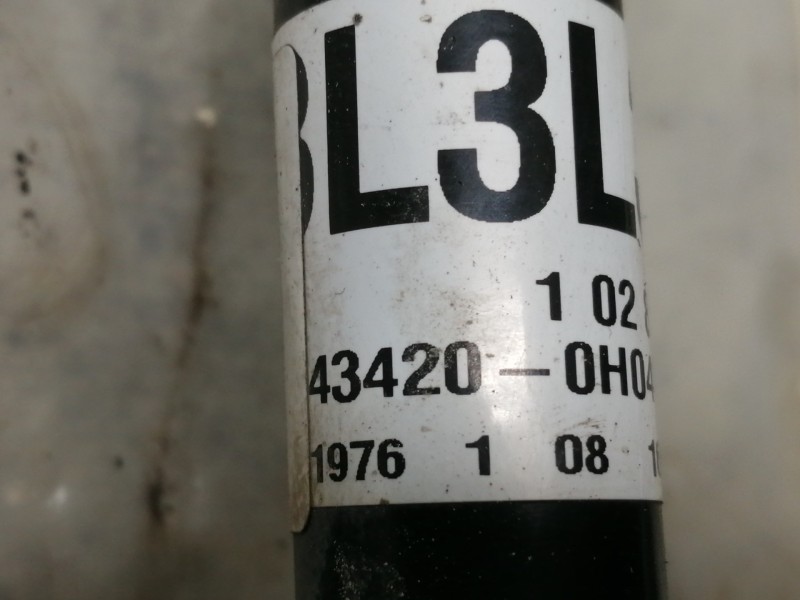 Recambio de transmision delantera izquierda para citroën c1 airscape shine referencia OEM IAM 434200H040A 10284935 