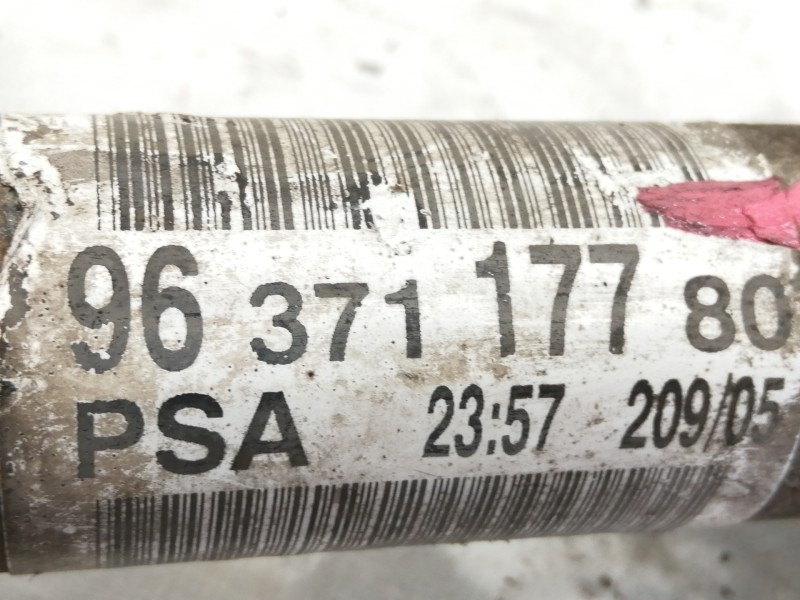 Recambio de transmision delantera izquierda para peugeot 307 berlina (s2) x-line referencia OEM IAM 9637117780  