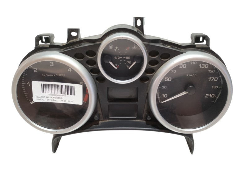 Recambio de cuadro instrumentos para peugeot 207 urban referencia OEM IAM A2C53065547  