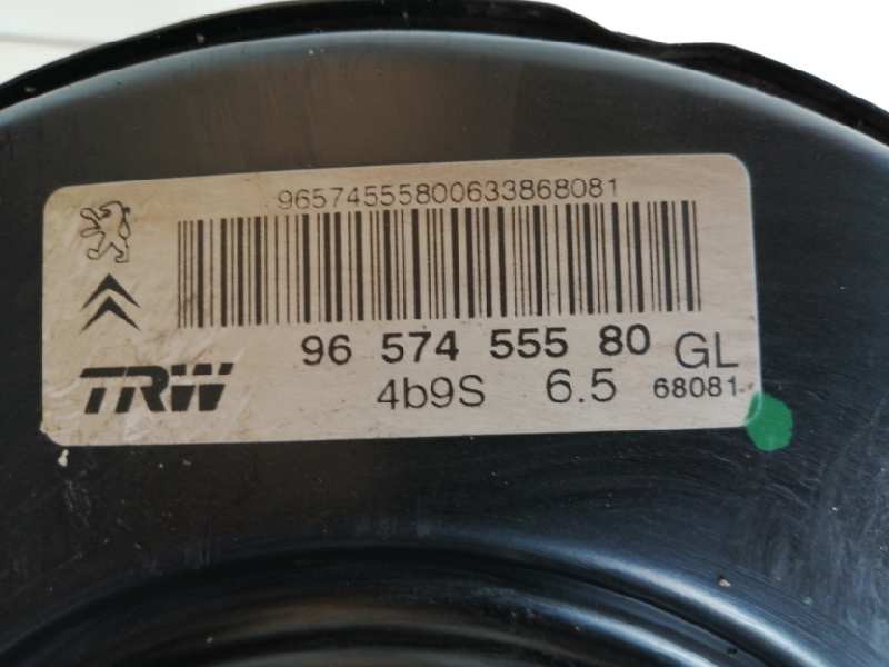 Recambio de servofreno para peugeot 207 urban referencia OEM IAM 9657455580GL  