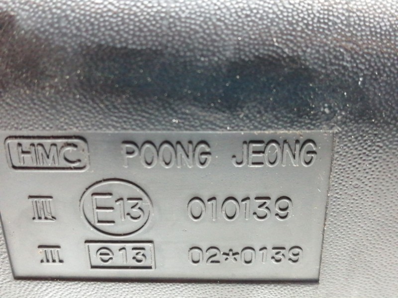 Recambio de retrovisor izquierdo para hyundai atos prime (mx) gls referencia OEM IAM 010139  