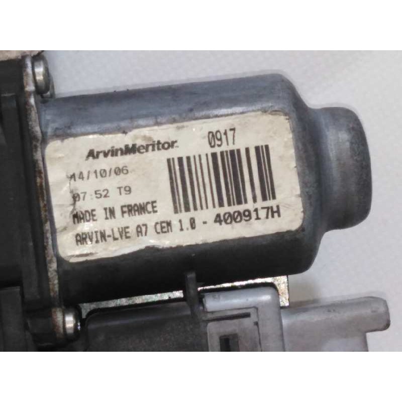 Recambio de elevalunas delantero izquierdo para peugeot 207 urban referencia OEM IAM 400917H  