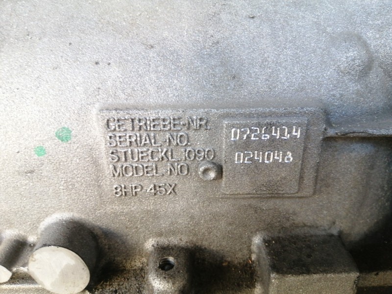 Recambio de caja cambios para bmw x1 (e84) xdrive 18d referencia OEM IAM 8HP45X 7643755 AUTOMATICA