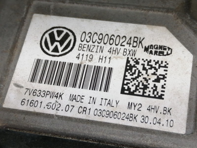 Recambio de centralita motor uce para seat ibiza (6j5) stylance / style referencia OEM IAM 03C906024BK 7V633PW4K 